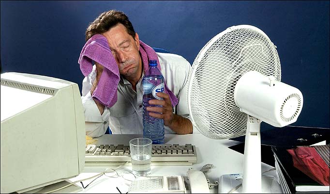 Qual a temperatura no seu ambiente de trabalho?